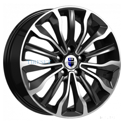 Диски KиK 6,5x17/5x114,3 ET45 D67,1 Атакама (КС756) Алмаз черный на tireset.ru