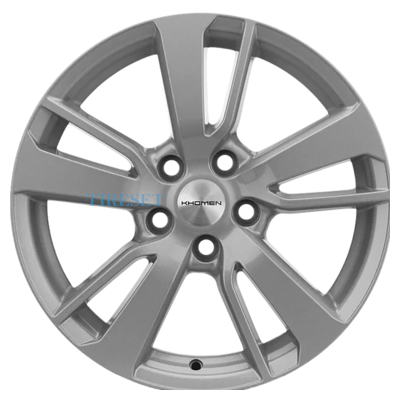 Диски Khomen Wheels 7x17/5x114,3 ET37 D66,5 KHW1704 (Jolion) F-Silver-FP на tireset.ru