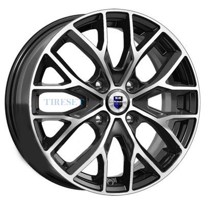 Диски KиK 6x16/4x98 ET35 D58,5 Лилиом (КС891) Алмаз черный на tireset.ru