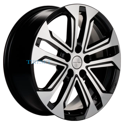 Диски Khomen Wheels 7x18/5x114,3 ET37 D66,5 KHW1803 (Dargo/Jolion) Black-FP на tireset.ru
