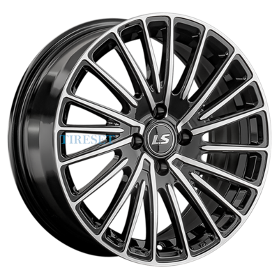 Диски LS 7,5x17/5x108 ET50 D63,4 1356 BKF (конус) на tireset.ru