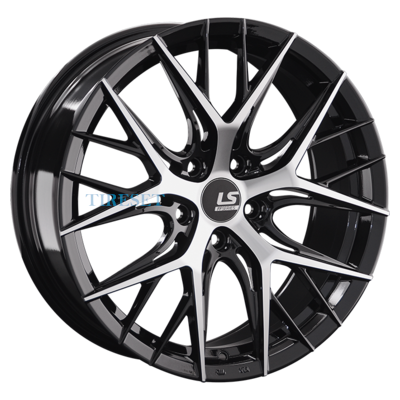 Диски LS FlowForming 8x18/5x114,3 ET30 D60,1 RC57 BKF (конус) на tireset.ru