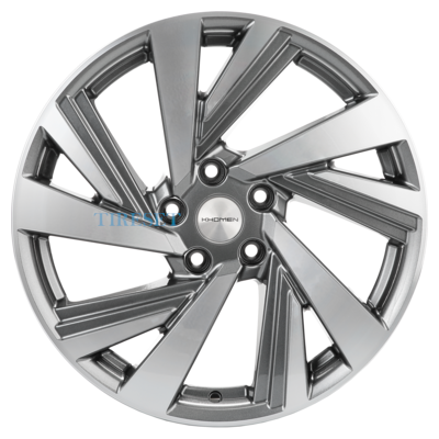 Khomen Wheels 7,5x18/5x114,3 ET50 D67,1 KHW1801 (Optima/Seltos) Gray-FP