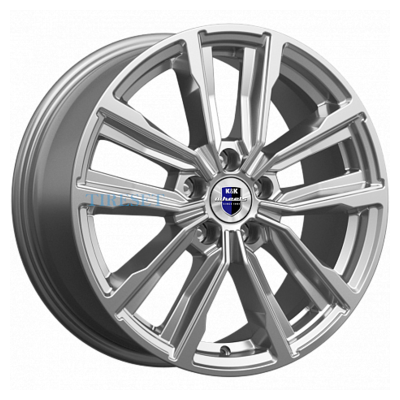 KиK 7,5x17/5x110 ET38 D67,1 Лацио (КС964) Дарк платинум