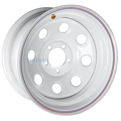Диски Off-Road Wheels 8x16/5x114,3 ET-19 D84 Jeep белый на tireset.ru