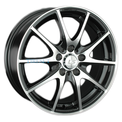 LS 6x15/5x100 ET38 D73,1 536 BKF (конус)