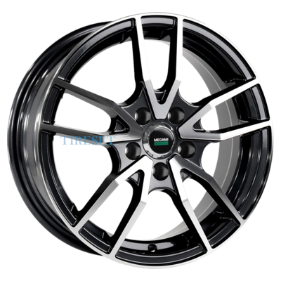 Диски Megami 7x17/5x110 ET46 D63,3 MGM-20FF BKF на tireset.ru
