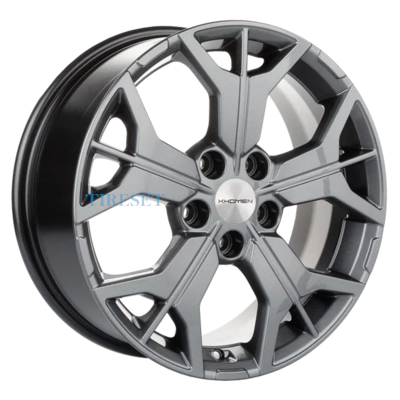 Диски Khomen Wheels 7x17/5x114,3 ET45 D60,1 KHW1715 (CS75) Gray на tireset.ru
