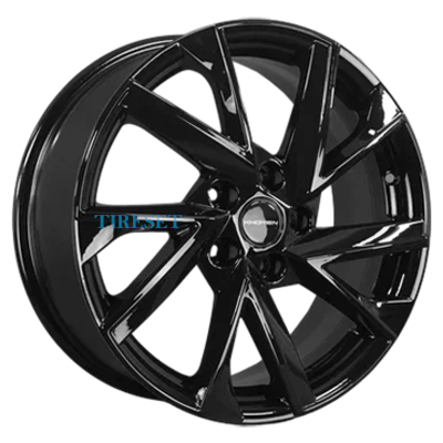 Диски Khomen Wheels 7x17/5x108 ET40 D54,1 KHW1714 (Jac/Москвич 3) Black на tireset.ru