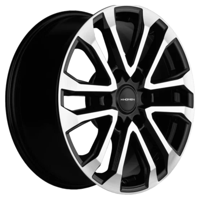 Диски Khomen Wheels 7,5x18/6x139,7 ET30 D106,1 KHW1805 (Fortuner/Hilux) Black-FP на tireset.ru