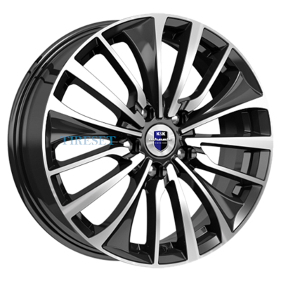 Диски KиK 6,5x17/5x108 ET43 D67,1 Flanker (КС1097) Алмаз черный на tireset.ru