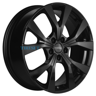 Диски Khomen Wheels 7x19/5x114,3 ET40 D64,1 KHW1906 (Haval F7/F7x) Black на tireset.ru
