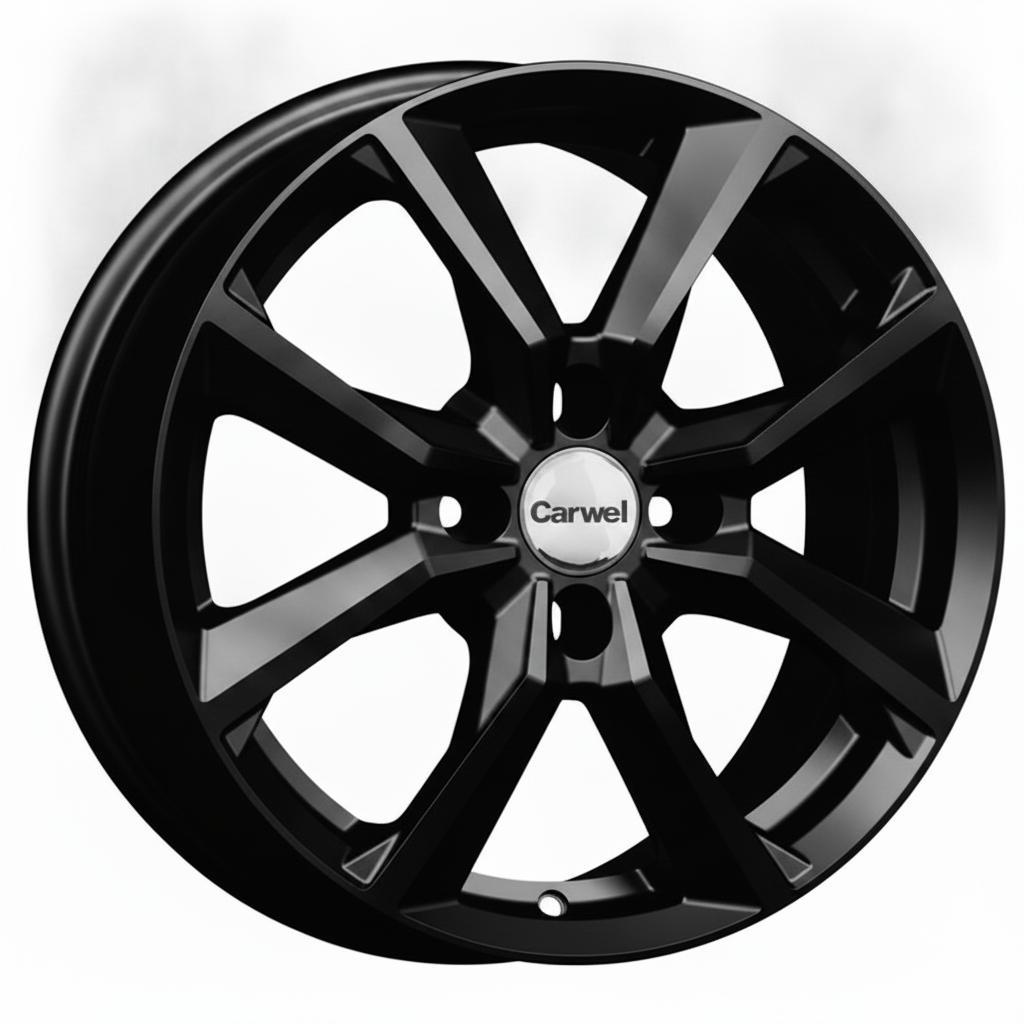 Carwel Эри 290 6,5x17 4/98 ET35 d-58,5 BK (Арт.146067)
