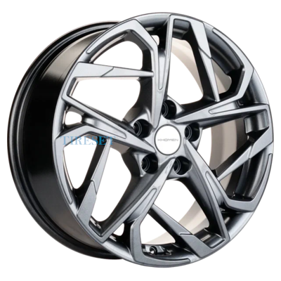 Диски Khomen Wheels 7x17/5x114,3 ET48 D56,1 KHW1716 (Forester) Gray на tireset.ru