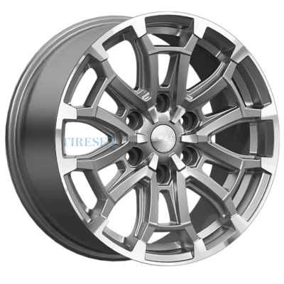 СКАД 8x18/6x139,7 ET25 D106,1 Авилис (КЛ374) Алмаз графит