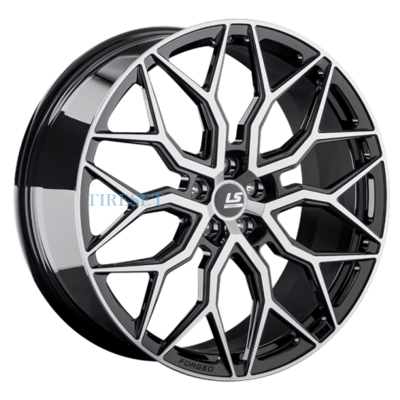LS Forged 9,5x22/5x108 ET48 D63,3 LS FG13 BKF (конус, C570)