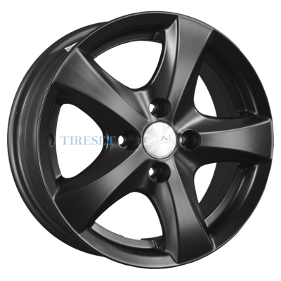 Диски СКАД 5,5x14/4x98 ET35 D58,6 Уран-2 (КЛ066) Черный бархат на tireset.ru