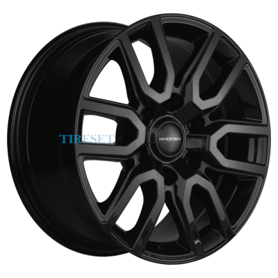 Диски Khomen Wheels 8x17/6x139,7 ET42 D75,1 KHW1723 (Haval H9) Black на tireset.ru