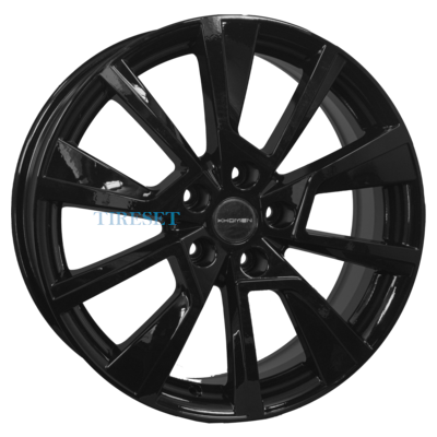 Диски Khomen Wheels 7x18/5x114,3 ET37 D66,5 KHW1802 (Dargo/Jolion) Black на tireset.ru
