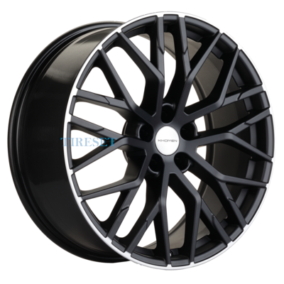 Khomen Wheels 8,5x20/5x112 ET20 D66,5 KHW2005 (Q8) Black matt MR (под ORG)