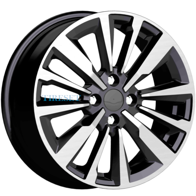 KиK 6,5x16/4x100 ET50 D60,1 Эрман (КС997) Алмаз черный