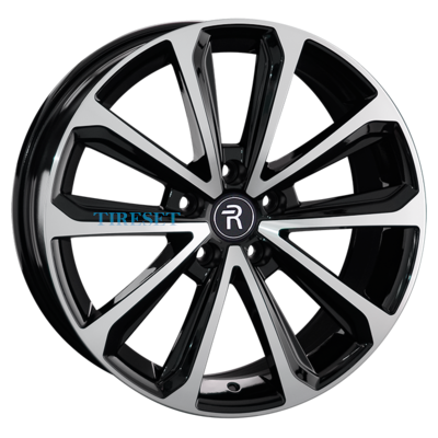 Replay 8x18/5x114,3 ET30 D60,1 LX158 BKF (конус, C570)