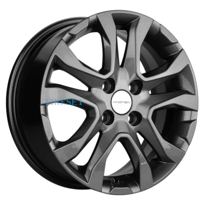 Диски Khomen Wheels 6x15/4x98 ET36 D58,5 KHW1503 (Lada Granta) Gray на tireset.ru