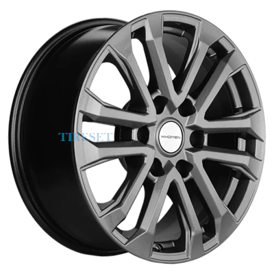 Диски Khomen Wheels 7,5x18/6x139,7 ET42 D100,1 KHW1805 (Great Wall POER (new)) Gray на tireset.ru