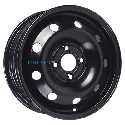 Диски Magnetto 5,5x14/4x100 ET43 D60,1 14000 AM Black Renault Logan, Sandero на tireset.ru