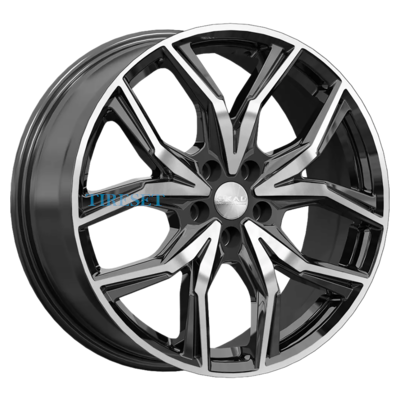 Диски СКАД 8x19/5x108 ET45 D63,35 Арика (КЛ1083) Алмаз на tireset.ru