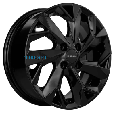 Khomen Wheels 6x15/4x98 ET35 D58,6 KHW1508 (Lada Granta) Black