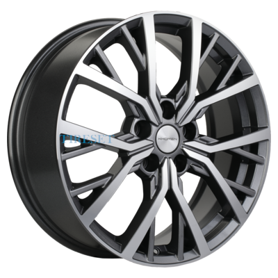 Диски Khomen Wheels 7x18/5x110 ET50 D63,3 KHW1806 (CS35/CS35 Plus) Gray-FP на tireset.ru