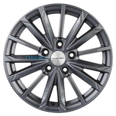 Диски Khomen Wheels 6,5x16/5x112 ET39,5 D66,6 KHW1611 (Actyon) Gray на tireset.ru