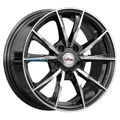 Диски iFree 6,5x15/5x100 ET45 D67,1 Сион (КС1055) Блэк Джек на tireset.ru