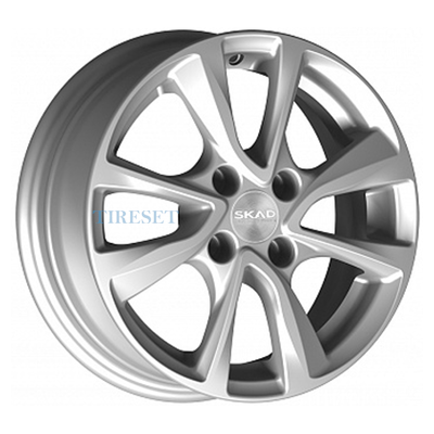 Диски СКАД 5,5x14/4x98 ET35 D58,6 Ницца (КЛ287) Селена на tireset.ru