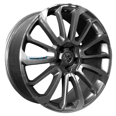 Диски PDW 9x20/5x120 ET45 D72,6 7013 Gun Metal Machined Face (PDW) на tireset.ru