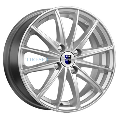 KиK 6x15/4x100 ET45 D67,1 Пойнт Бланк (KC884) Сильвер SK