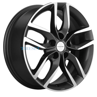 Диски Khomen Wheels 6,5x17/5x114,3 ET37 D66,5 KHW1708 (Jolion) Gray-FP на tireset.ru