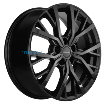 Диски Khomen Wheels 7x18/5x114,3 ET45 D60,1 KHW1806 (Changan/Geely/Lexus/Suzuki/Toyota) Black на tireset.ru