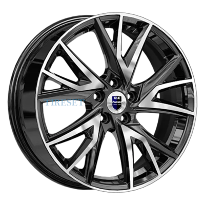 Диски KиK 6,5x18/5x114,3 ET50 D66,1 Кайлас (КС1054) Алмаз черный на tireset.ru