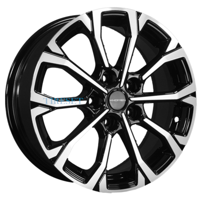 Khomen Wheels 6,5x16/5x114,3 ET50 D67,1 KHW1605 (Elantra/Ceed/Cerato/i30) Black-FP