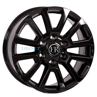 Диски FR replica 7,5x18/6x139,7 ET25 D106,2 TY182 (TY5040) Black (№15) на tireset.ru