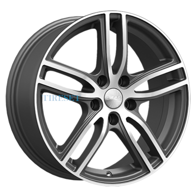 Диски СКАД 7x17/5x100 ET48 D56,1 Брайтон (КЛ311) Алмаз бархат новый на tireset.ru
