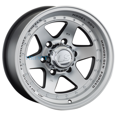 LS 8x16/6x139,7 ET-10 D106,1 879 MBF (конус, Колпак+лого)