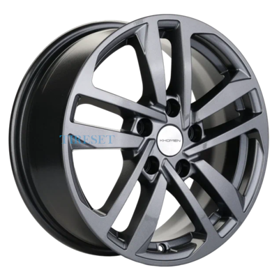 Диски Khomen Wheels 6,5x16/5x114,3 ET47 D66,1 KHW1612 (Fluence/Juke) Gray на tireset.ru