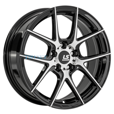 Диски LS FlowForming 7,5x17/5x114,3 ET40 D67,1 RC06 BKF (конус) на tireset.ru
