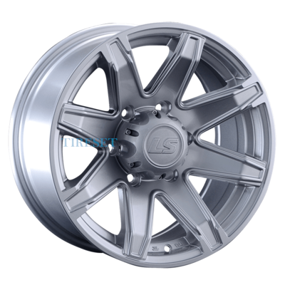 Диски LS 8x16/6x139,7 ET10 D106,1 763 Sil (конус, Колпак+лого) на tireset.ru