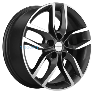 Khomen Wheels 6,5x17/5x114,3 ET45 D54,1 KHW1708 (Geely Coolray) Gray-FP