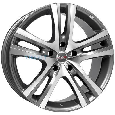 MAK 9,5x20/5x127 ET45 D71,6 Aria Gunmetal Mirror Face