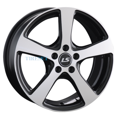 Диски LS 7x17/5x112 ET40 D57,1 956 BKF (конус) на tireset.ru